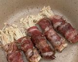 Foto langkah ke 3 dari resep Enoki Beef Roll.