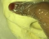 A picture of step 2 of Milk candy (tuwon madara).