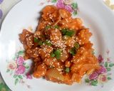 Foto langkah ke 10 dari resep Kakap Merah Crispy Asam Manis.