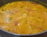A picture of step 7 of Matar Dal with Indian Style Tortillas & Spicy Dumplings.