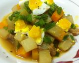 Hình bước làm 4 của món Rau củ kho đơn giản