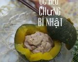 Hình bước làm 5 của món Ăn dặm cho bé: Óc heo chưng bí nhật