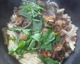 Foto del paso 4 de la receta: Casareccia al ragú con champiñones