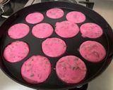 A picture of step 6 of Beetroot Appe Paniyaram.