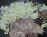 Foto del paso 3 de la receta: Hamburguesa🥬🍔🧆sin pan🥩🍅🧅