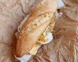 Foto del paso 17 de la receta: Bocata de lomo en manteca colorá con huevo frito