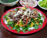 Hình bước làm 4 của món Salad ớt chuông thịt bò