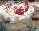 A picture of step 5 of Cranachan.