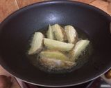 Foto langkah ke 4 dari resep Beef Steak Saus Keju with Potato Wedges.