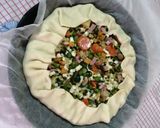 Foto del passaggio 4 della ricetta #216 Torta salata di verdure e prosciutto