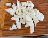 Une image de l'étape 9 de Bœuf bourguignon revisité à la patate douce, carottes, navets et champignons.