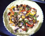 A picture of step 7 of Cauliflower Quiche.