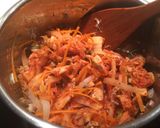 Hình bước làm 2 của món Canh kim chi