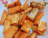 Hình bước làm 4 của món Da heo chay cháy tỏi ớt (chay)