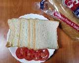 Vegetable cheese omelette 🍞🥚🍅🫑🥔🧅🌶️