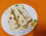 व्हीट ब्रेड पासून बनवलेले कुल्फी (wheat bread kulfi recipe in marathi) रेसिपी स्टेप 7 फोटो 