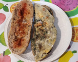 Foto del paso 6 de la receta: Tortilla de berenjena con queso fresco y clorofila