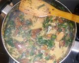 Foto del paso 4 de la receta: Pan de boñato relleno de espinaca y hongos