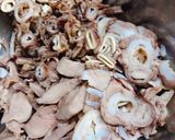 Hình bước làm 1 của món Dồi sụn