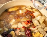 【老菜脯山藥牛蒡排骨湯】驚蟄節氣燉湯，穩定情緒保健康的食譜步驟4照片
