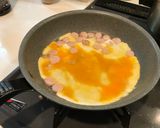 Foto langkah ke 3 dari resep Nasi sosis telur #Maree.
