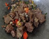 Foto langkah ke 3 dari resep Oseng Daging Presto Kuah Bening.