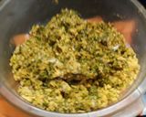 A picture of step 1 of Sanna Pakora.