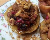 Une image de l'étape 5 de 🍎Pomme rôtie cannelle noix cranberries.