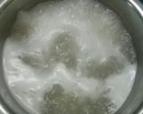 A picture of step 2 of Cheesey spiral Pasta in red sauce.