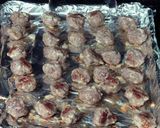 A picture of step 5 of Wood Fired MeatBall Recipe for Pizza.