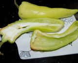 Foto del paso 6 de la receta: Ajíes en vinagre rellenos con carne