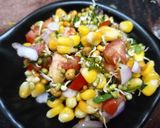A picture of step 3 of Sweetcorn mung bean sprout salad.
