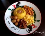 Foto langkah ke 5 dari resep Nasi Lemak |magic com|.