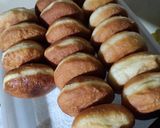 Foto langkah ke 13 dari resep Donat Metode Autolisis.