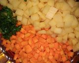 Foto langkah ke 4 dari resep Resol isi kentang dan wortel dan jagung.
