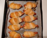 A picture of step 7 of Sausage milk bun.