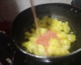 A picture of step 1 of Aloo Matar Ki Sabji without onion garlic.
