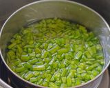 A picture of step 1 of Gavarachi Bhaji(Cluster beans Bhaji).
