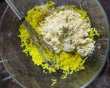A picture of step 2 of Chickpea Pancakes.