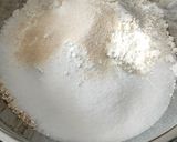Une image de l'étape 2 de Havreflarns (galettes suédoises).