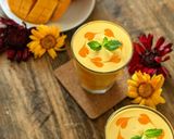 A picture of step 1 of Creamy Mango Lassi.