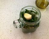 Foto del paso 4 de la receta: Fideos con pesto de perejil