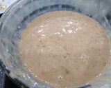 A picture of step 3 of Apple crumble cake.