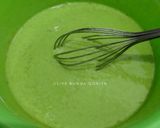 Foto langkah ke 4 dari resep Bolu pisang kukus pandan (no mixer).