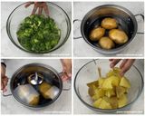 Foto langkah ke 1 dari resep Menu Pengganti Nasi : Kentang Brokoli Saus Keju Creamy.