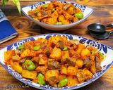 Foto langkah ke 5 dari resep Sambal goreng Kentang Ati Ampela dan Pete.