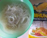 Gambar langkah 1 resipi Bihun goreng sempoi.