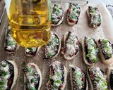 Une image de l'étape 10 de Bruschetta parmigiana.