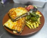 Foto del paso 6 de la receta: Cachopo de cecina de vaca con pimientos de padrón 🌱