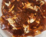 Foto del paso 4 de la receta: Chilaquiles con Pollo en Salsa de Chile Pasilla